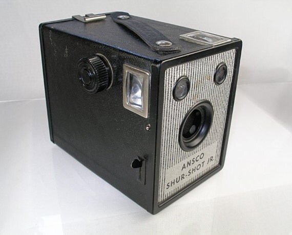 Vintage Ansco Sure Shot Jr. 120 Film Camera by AuRevoir on Etsy