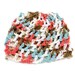 Baby Skull Cap Beanie Blue Red White Brown