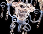 Little Boy Blue Candle Chandelier MADE TO ORDER