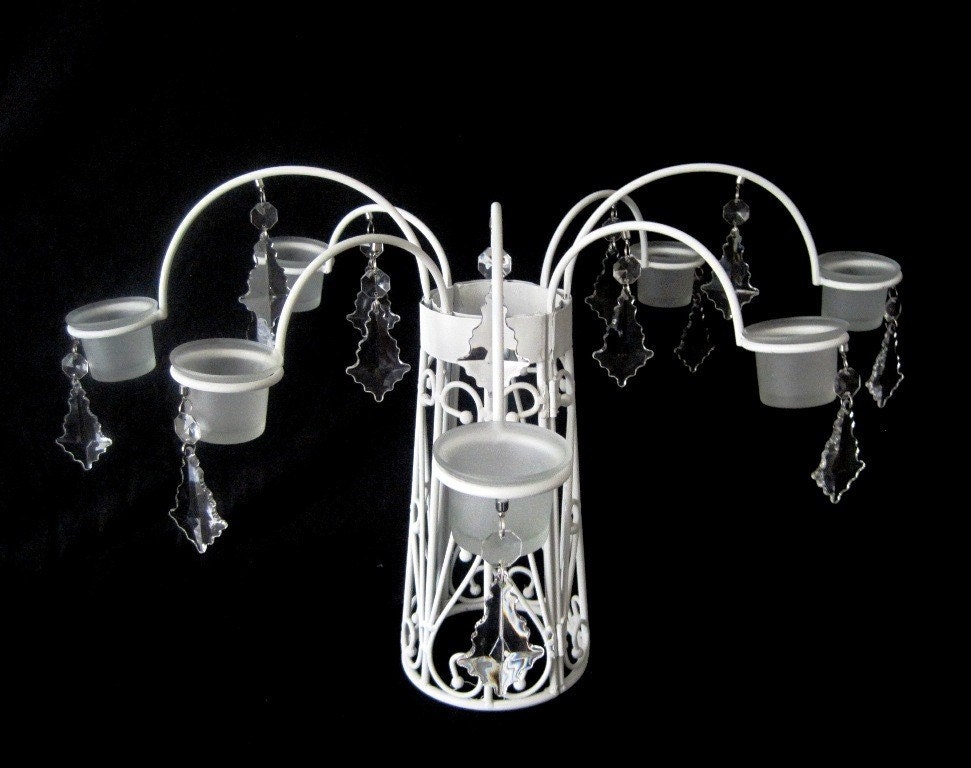 Elegant Table Top Chandelier for Weddings or Home Decor