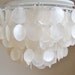 Giant Flushmount Capiz Chandelier in Natural MADE to ORDER