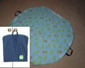 Neat 'n Tidy Baby Playmat Bag - Froggy... NO DRAWSTRING CONCERNS