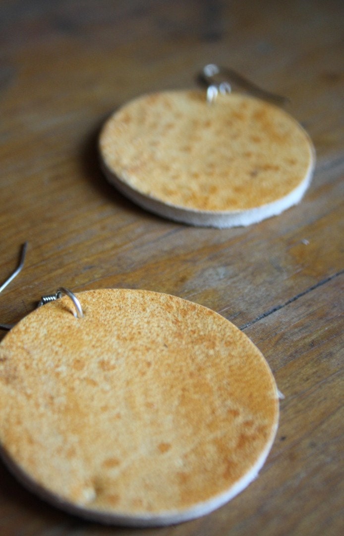 Full Moon Over Dryden - Earrings