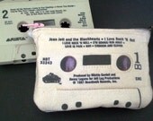 Joan Jett I Love Rock & Roll 80s Retro Mini Cassette Tape Clutch