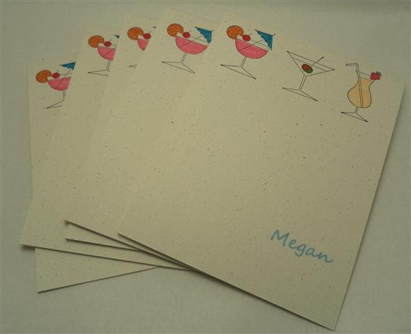 Cocktail Stationery