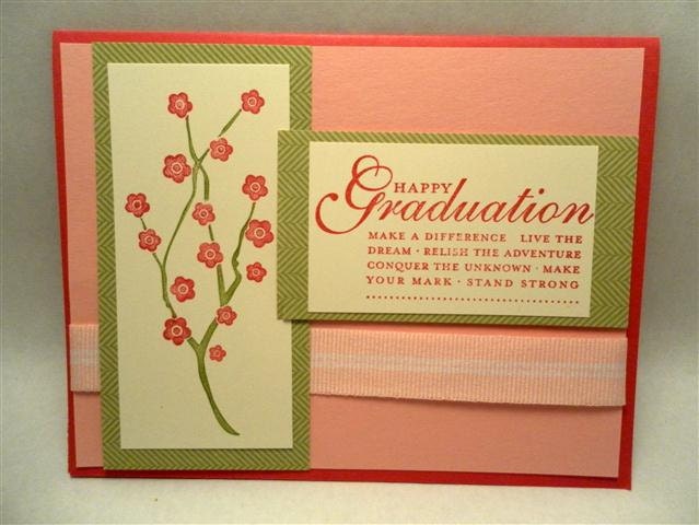 Feminine Graduation Card