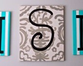 Monogrammed 3-Piece Painting
