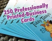 Business Cards - CUSTOM FULL COLOR Quantity of 250