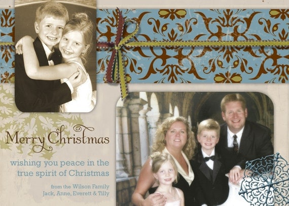 Winter Wonderland Holiday Photo Card Il_570xn