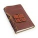 Travel Journal - Journey Leather Journal - Trip Notebook with Vintage Suitcase