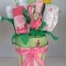 Baby Bouquets for Twin Girls: Baby Shower Decor- Unique Gift for Twins