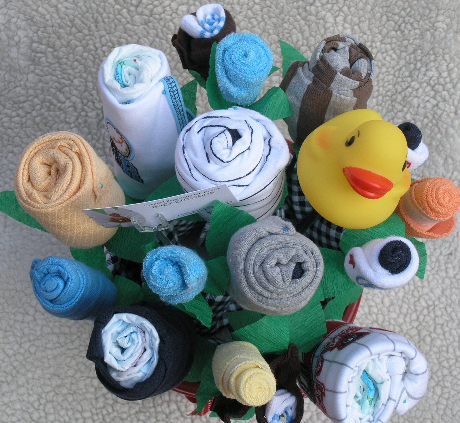 Boy Baby Large Clothing Bouquet Baseball