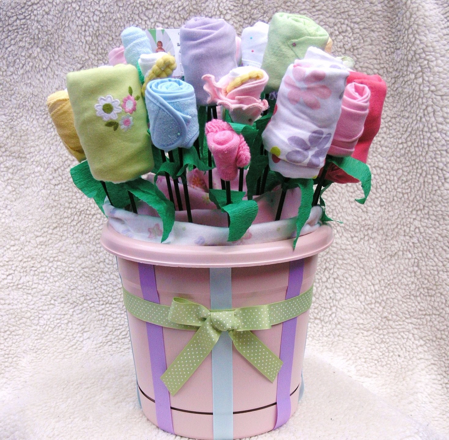 Baby Girl Premium Bouquet- The Ultimate Unique Baby Gift