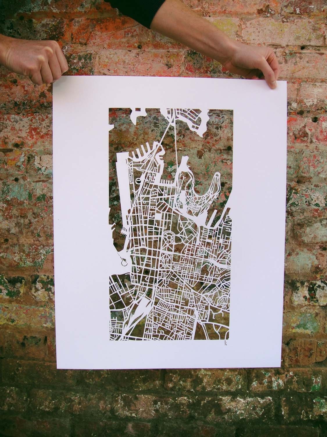 sydney mapcut