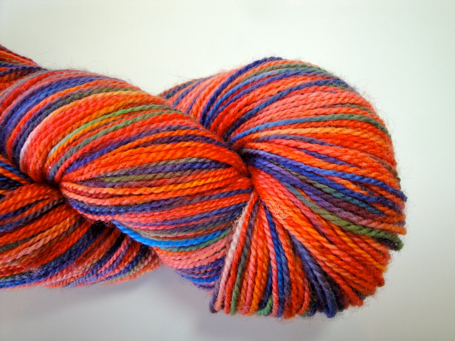 Bettie Superwash Merino Sock Yarn - Flowering Inferno