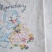 Kitchen Dish Towels - Days of the Week Ducks - Flour Sack Ducks - A Set of 7