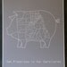 San Francisco is for Carnivores - grey poster