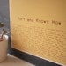 Portland Knows How to Pork - neighborhood butchery map poster