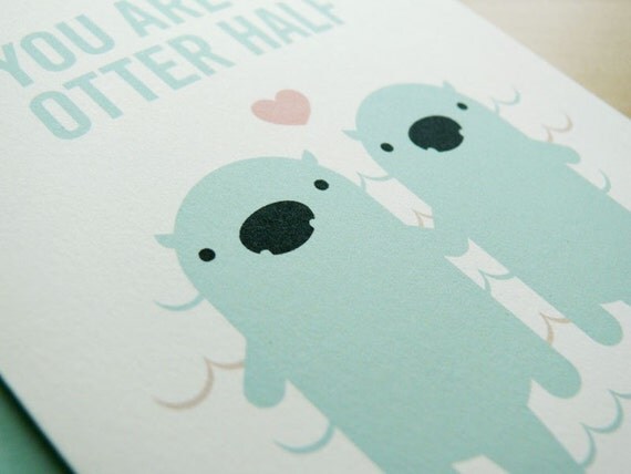 Otter Half Card