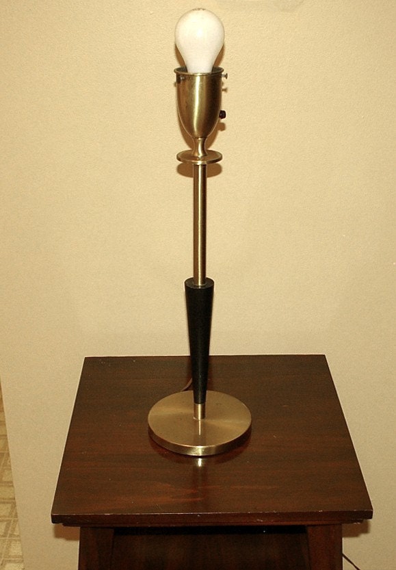 Rembrandt Lamp- 3 Way, Black and Brass