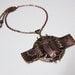 Steampunk Scarab Beetle Locket, Necklace Pendant