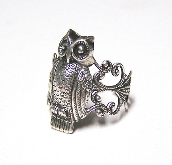 Victorian SNOW OWL, Adorable