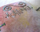 Sparkly Swirl Kiss Journal