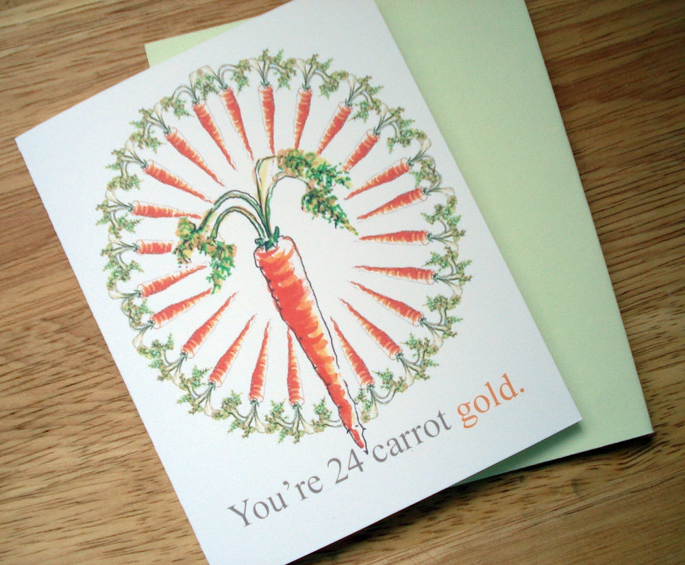 24 Carrot Gold Card