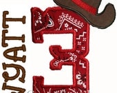 GreatStitch Cowboy Birthday 1st Birthday 2nd birthday 3rd birthday Boy Girl Birthday Shirt