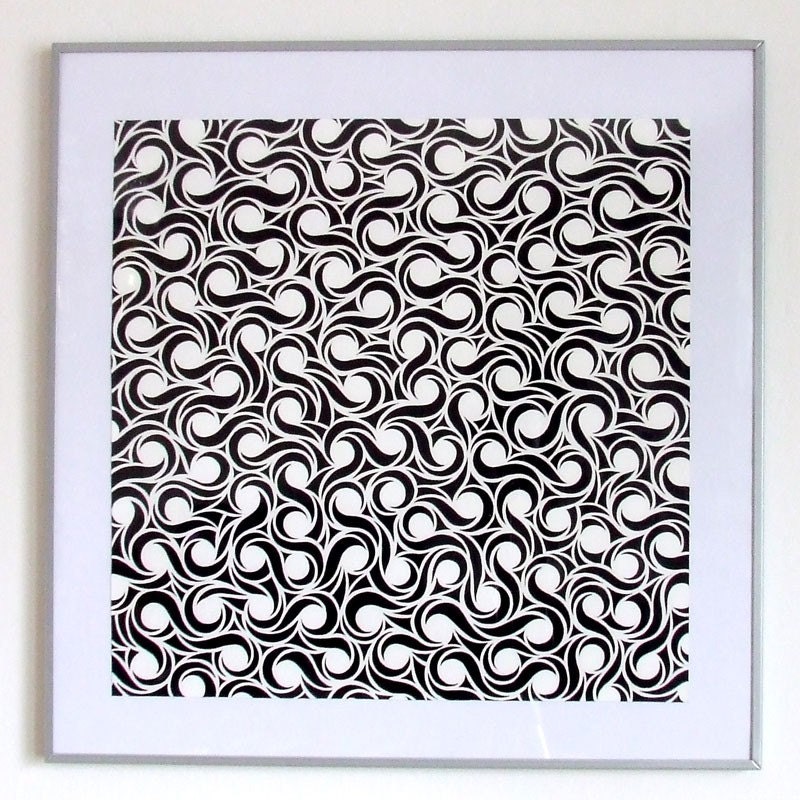 Mesocyclone, ink drawing