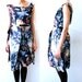 Space Print Dress