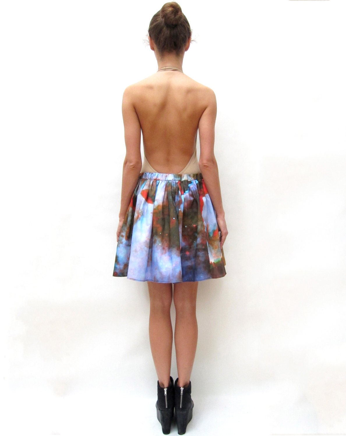 SALE. 3D Space Skirt