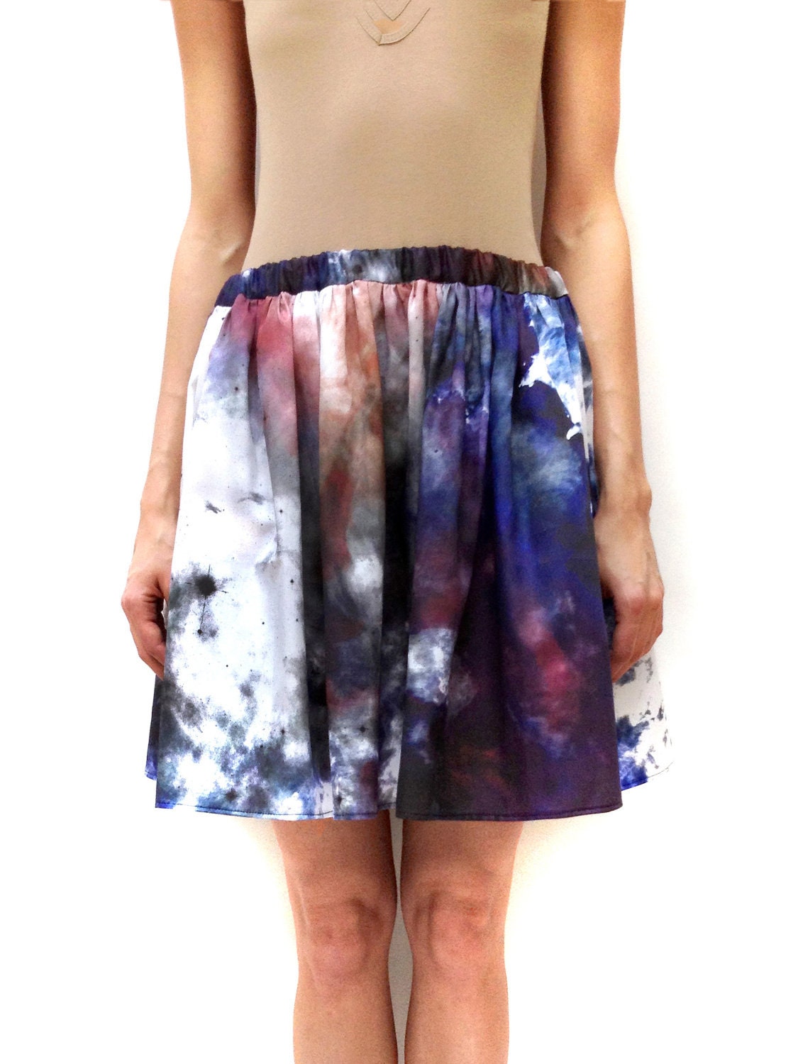 SALE. Pastel Nebula Skirt