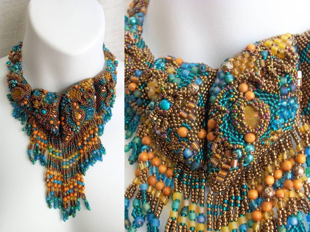 TIDEPOOL Beaded Statement Necklace