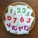 number cards, numbered cards, table numbers, card game numbers, wedding number cards