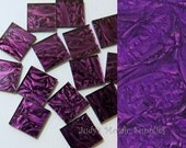 Violet Purple Van Gogh Glass Tiles Tesserae Mosaic Squares - 25 3/4 Inch Tiles