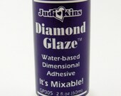 Diamond Glaze Adhesive Glue by JudiKins - 2 Ounce Bottle