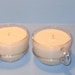 Soy Candle Pair in Caffe Latte by Silk N Lights Designs