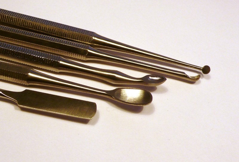 5pc Clay Sculpting Tool Set Stainless Steel
