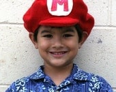 Super Mario Hat (Kids and Adult Small)