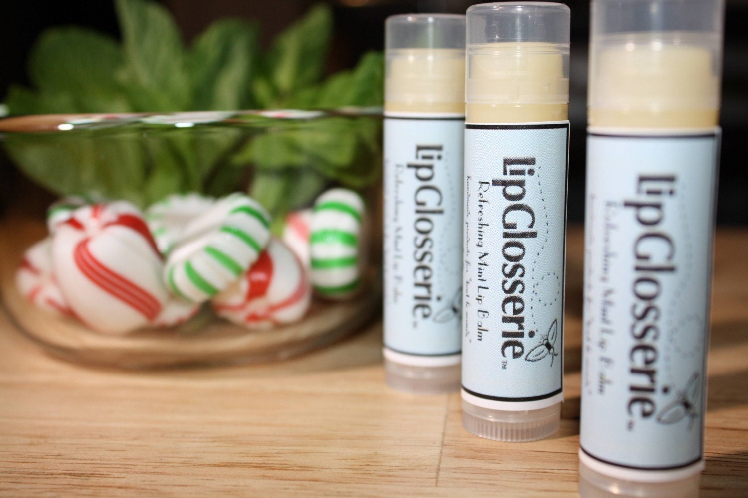 Mint // Winter // Christmas // Holidays // Lip Balm // Vegan // Handmade