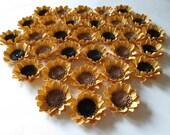Wedding Paper Sunflowers 100-2 1/2 inch Made to Order Handmade