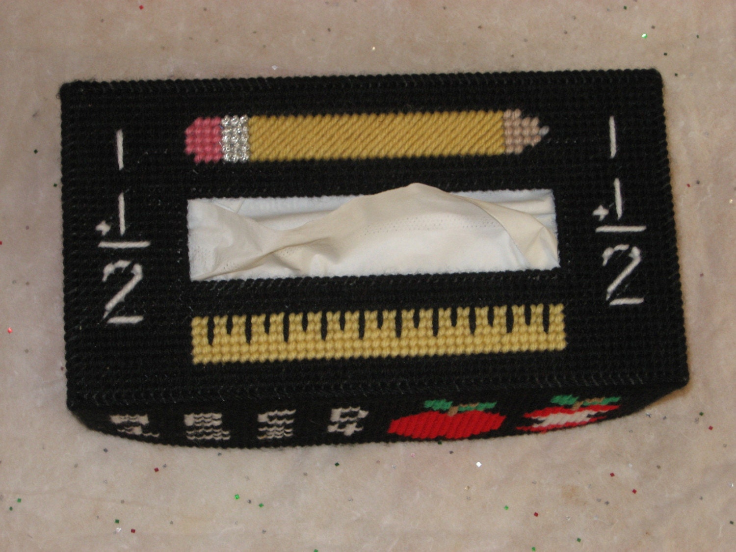 Long Teacher Tissue Box Cover