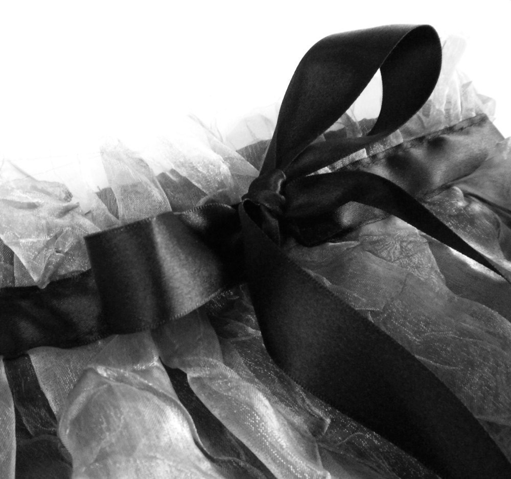 50 Shades of Grey Organza Evening Skirt -reserved for frank-