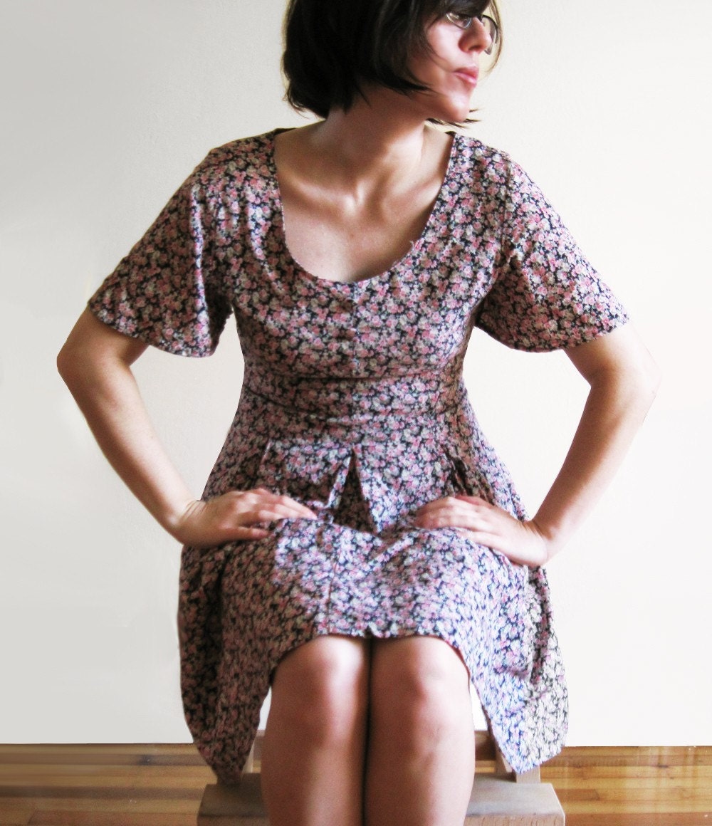 Babydoll Grunge Mini Dress