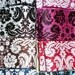 8 Yards SPECIAL Beautiful 1.5 Black White Damask on Brown Black Red Blue Mist Royal Hair Bows SCRAPBOOKING Sewing 1 Yd each GROSGRAIN Ribbon