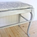 Reserved for Kristen - Upholstered Bench, traditional Gustavian, Scandinavian Farmhouse style