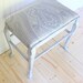 Reserved for Kristen - Upholstered Bench, traditional Gustavian, Scandinavian Farmhouse style