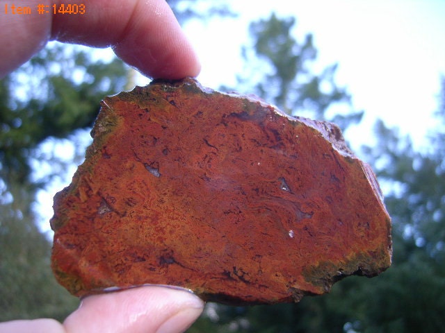 Cady Mountain Moss Agate Rare and Unusual Colorful California