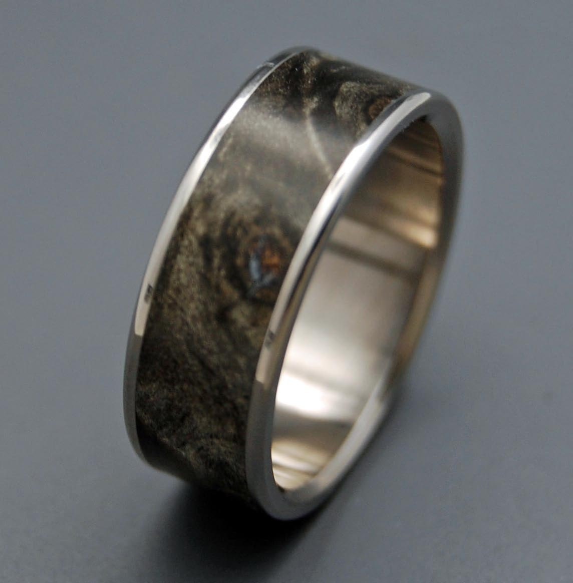Swimming in the Dark - Wooden Wedding Rings